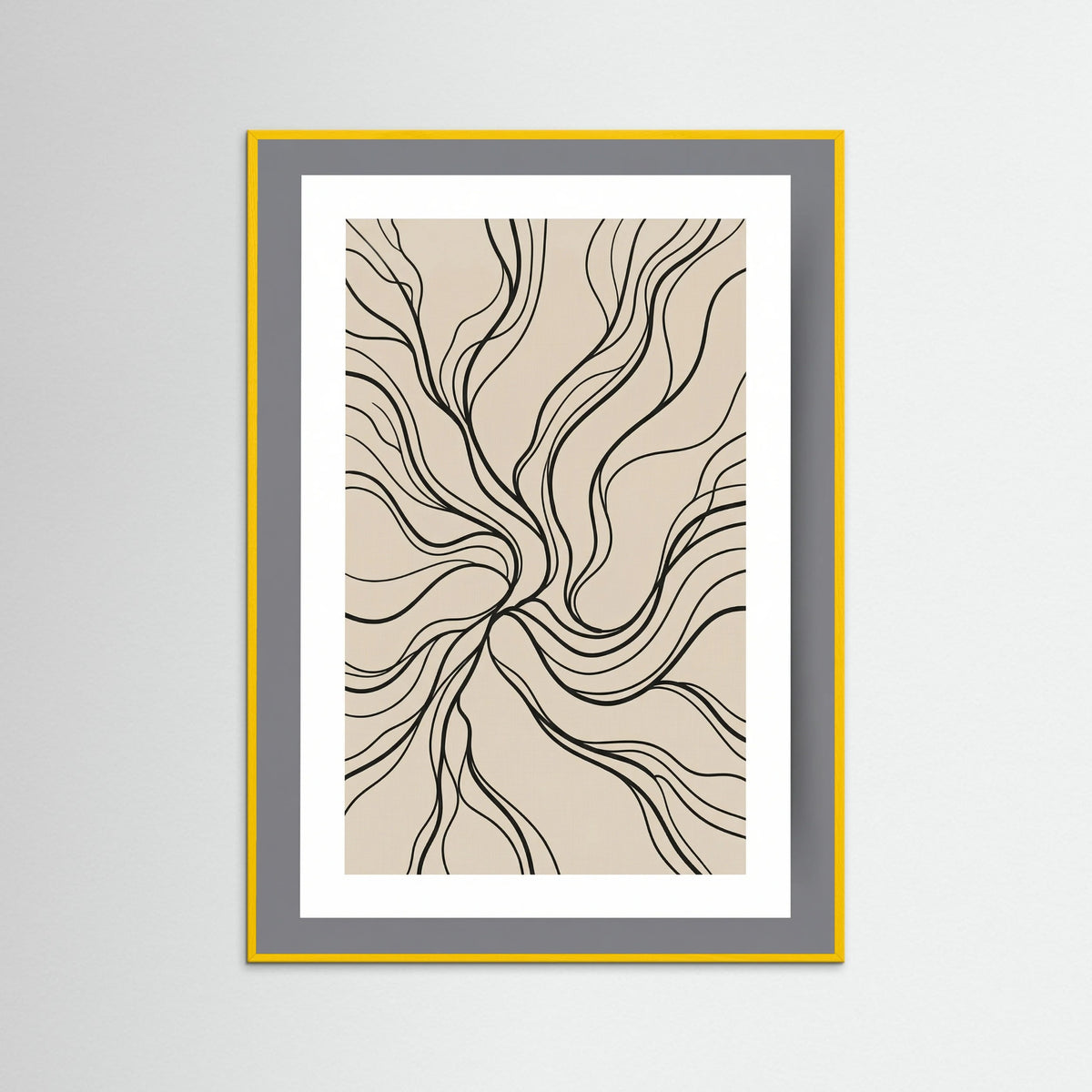 Yellow Wood Winding Paths
