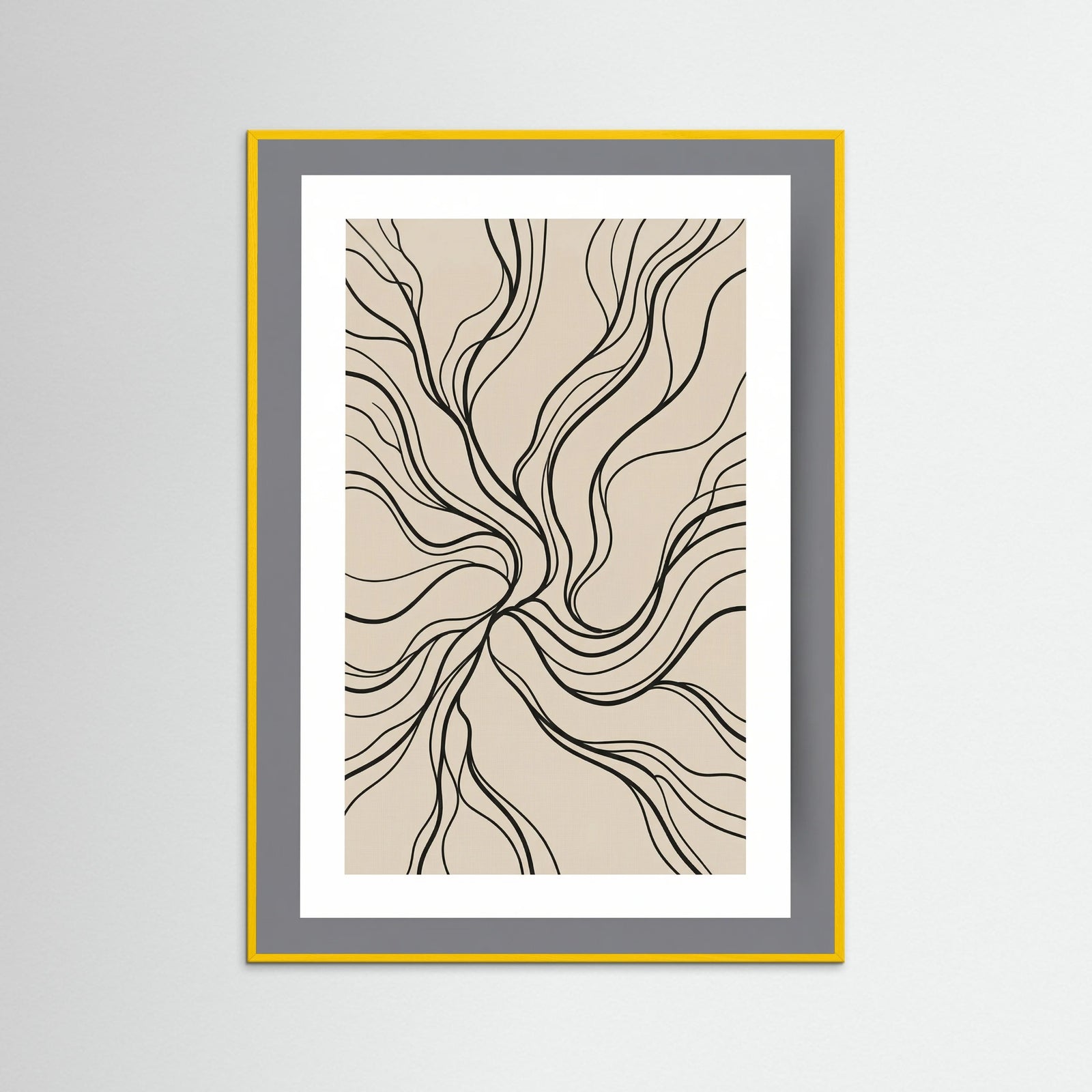 Yellow Wood Winding Paths