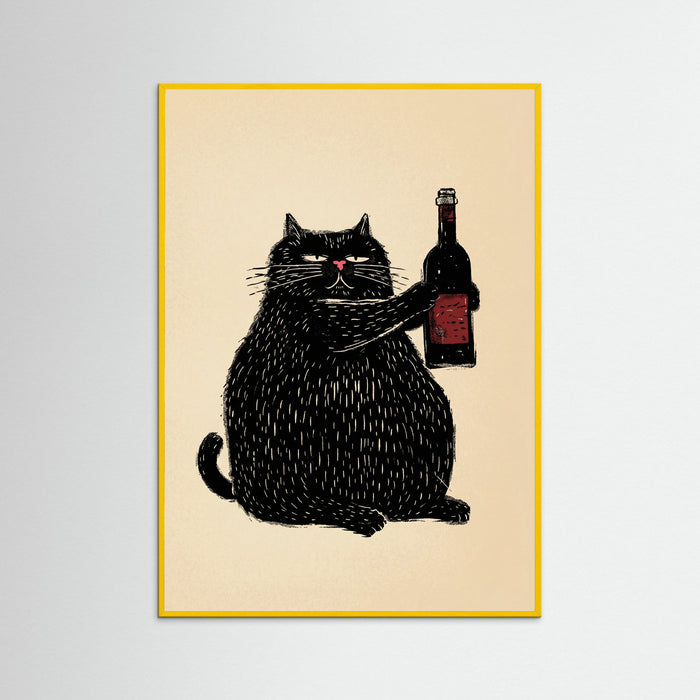 Yellow Wood Wine Cat
