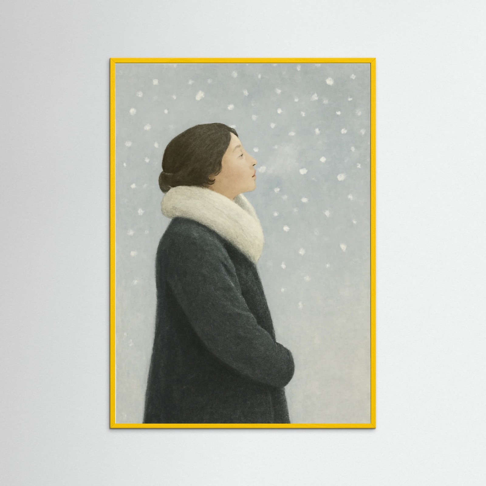 Yellow Wood Winter Silence