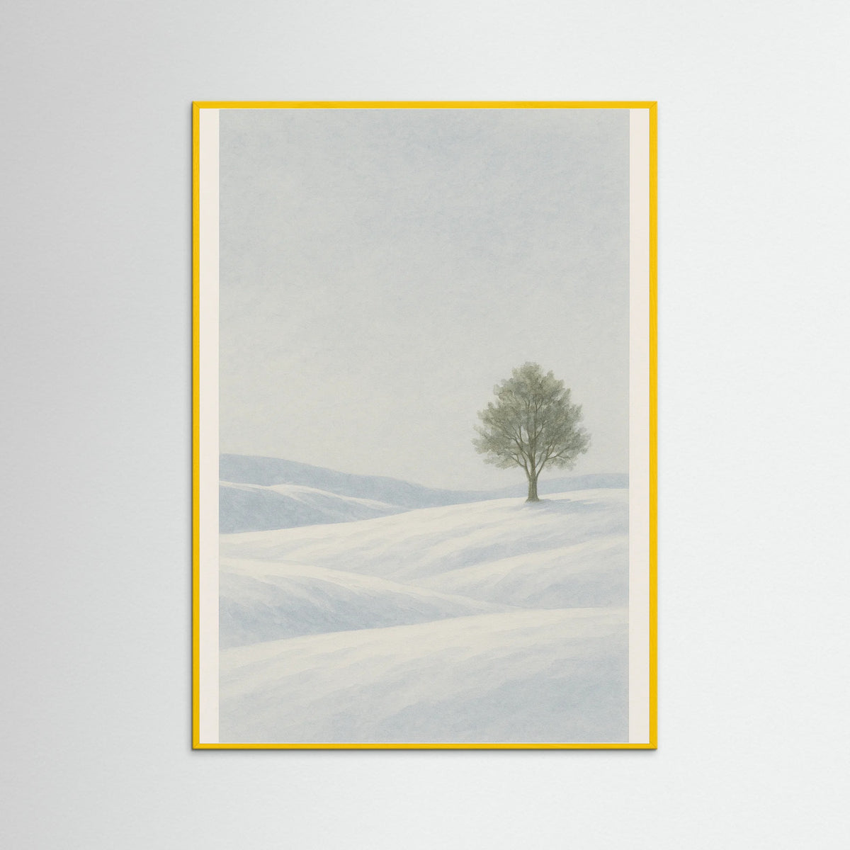Yellow Wood Winter Stillness