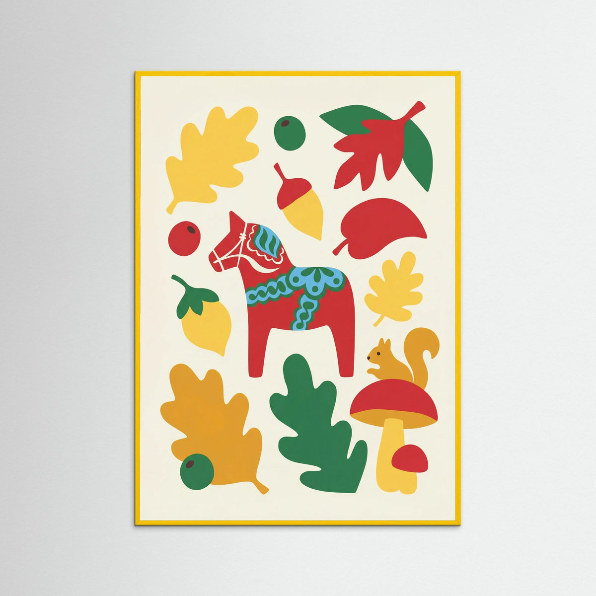 Yellow Wood Winter Whimsy