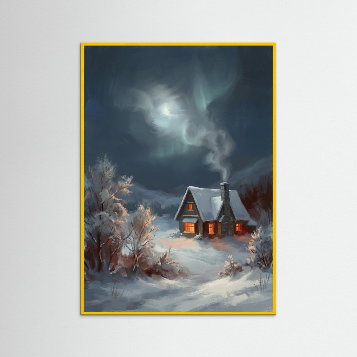 Yellow Wood Winters Embrace