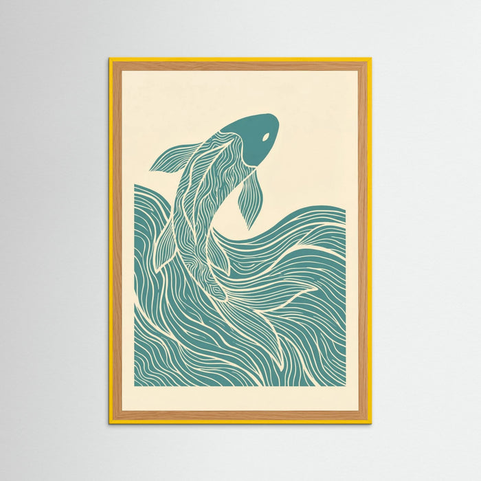 Yellow Wood Woven Flight