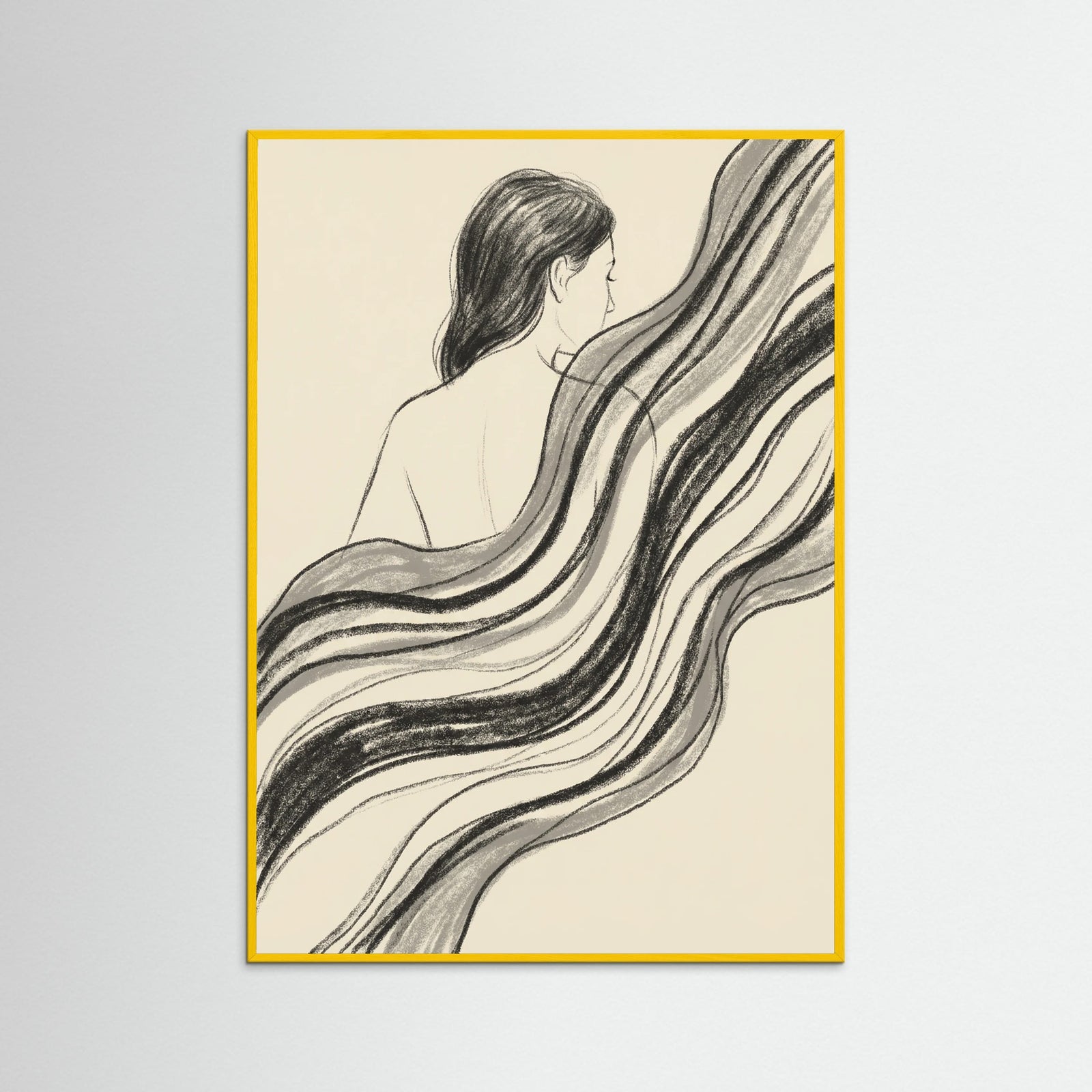 Yellow Wood Woven Grace