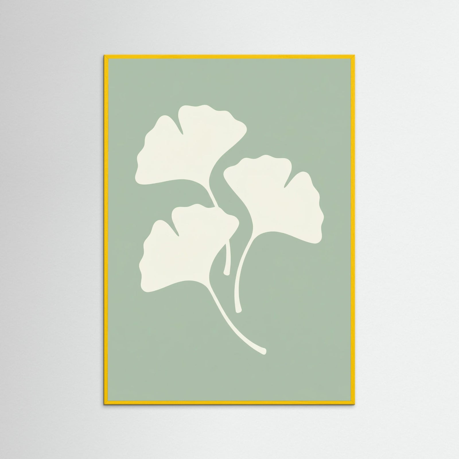 Yellow Wood Woven Sage Foliage