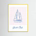 Póster Yacht Club – póster e impresión artística