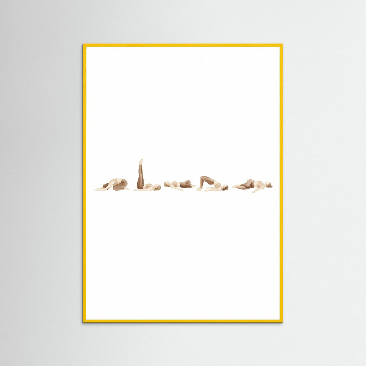 Yellow Wood Yoga Flow Sequence