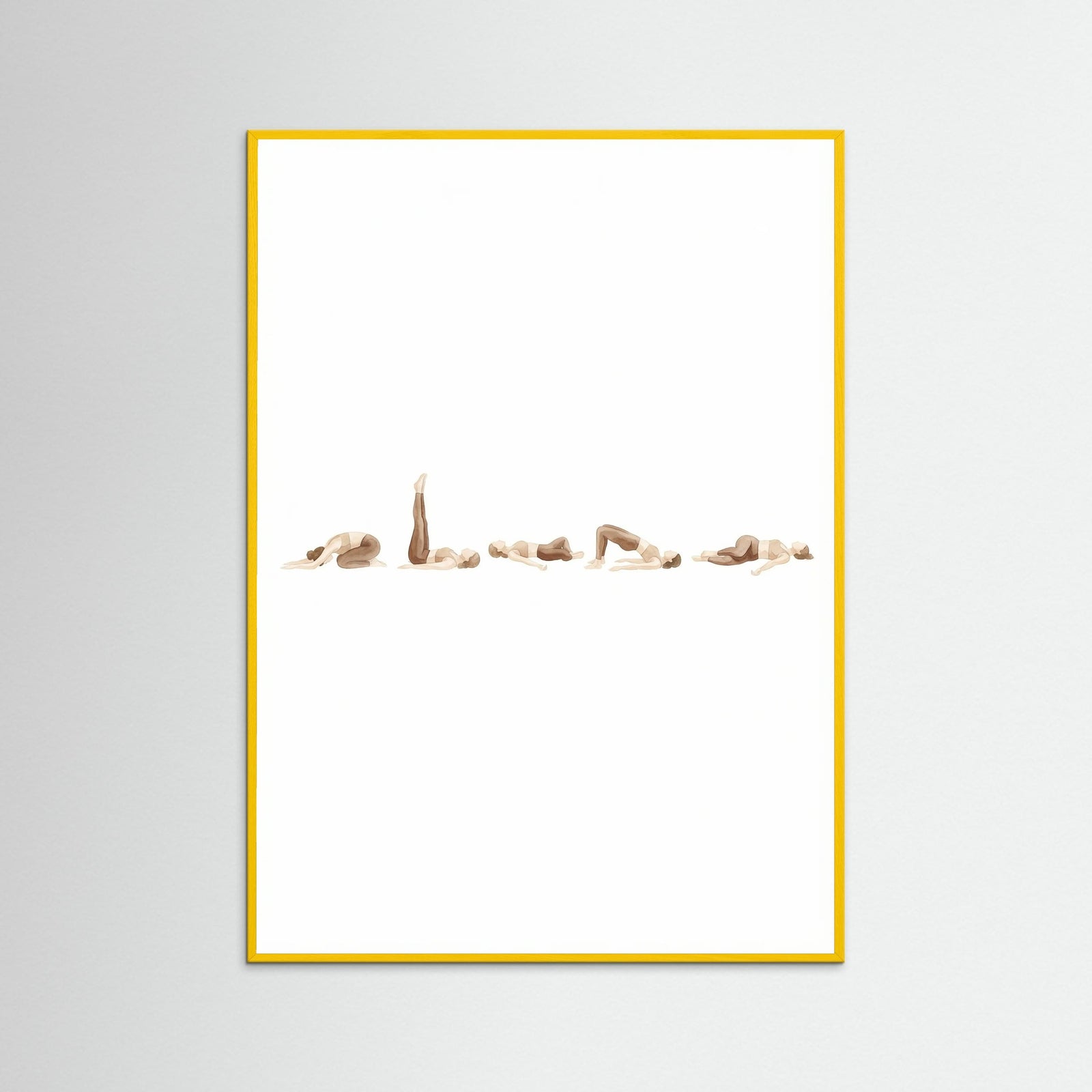 Yellow Wood Yoga Flow Sequence
