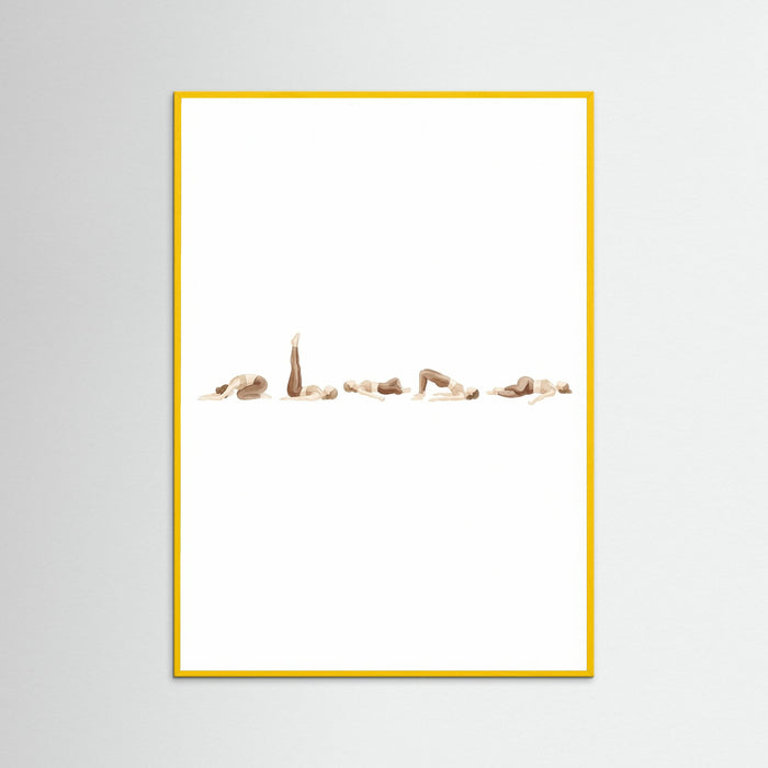 Yellow Wood Yoga Flow Sequence