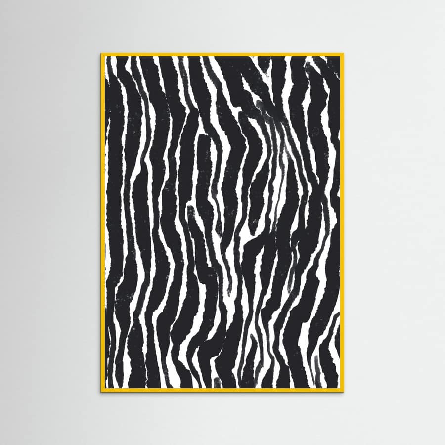 Zebra Pattern Poster – poster and art print