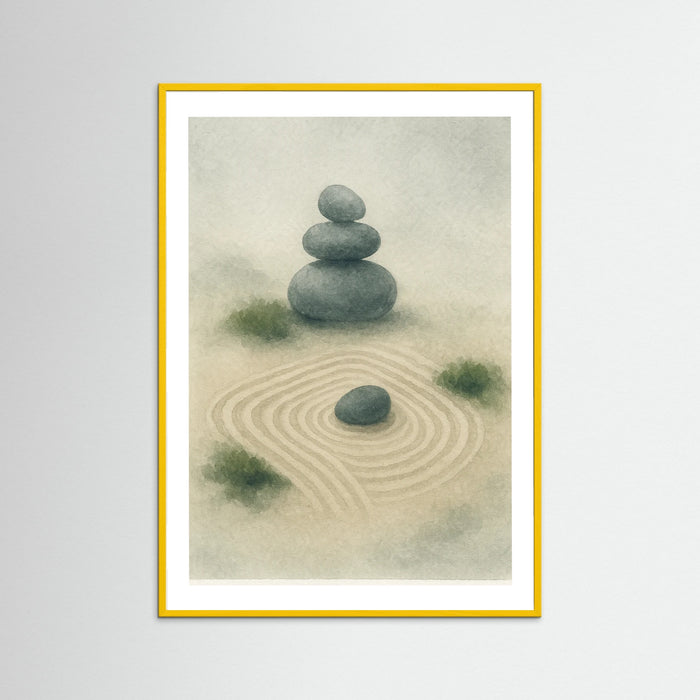 Yellow Wood Zen Garden