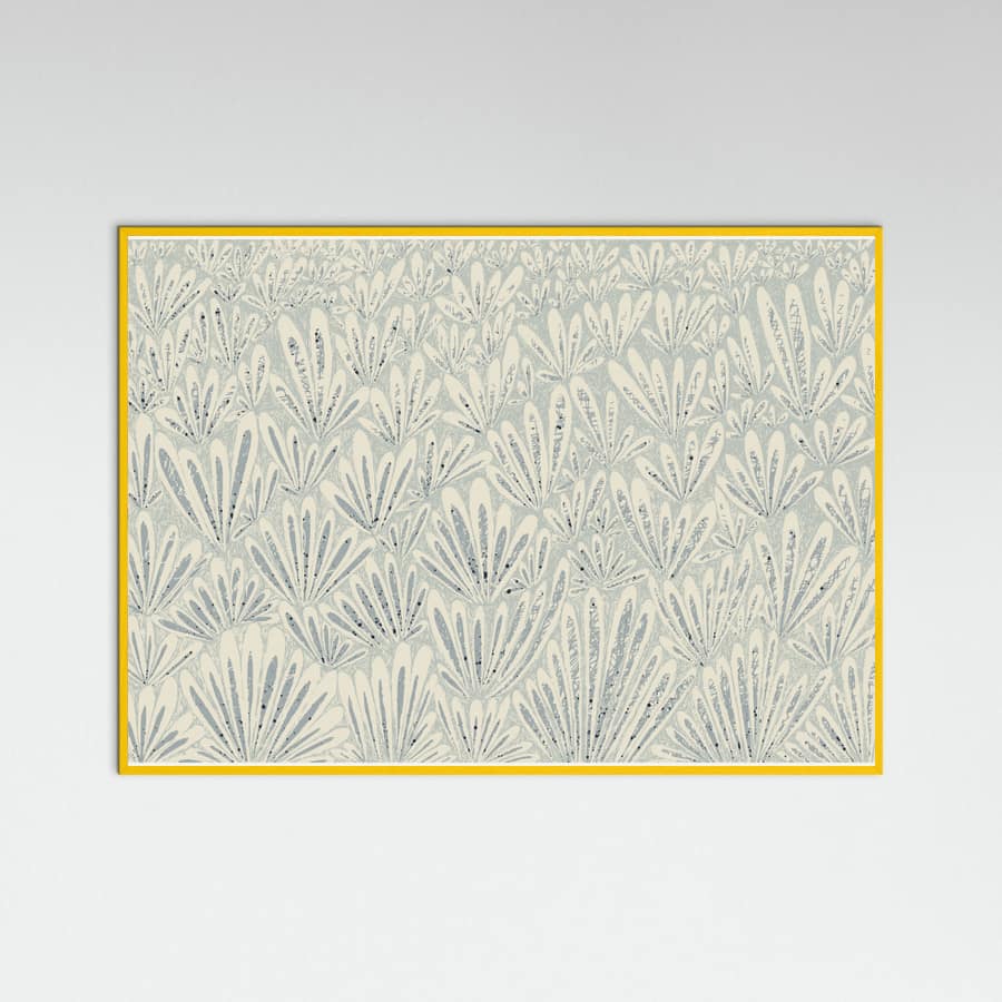 calming essentials meadow chalky blue Poster – poster and art print