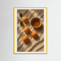 Yellow Wood photo Lemons on Plate