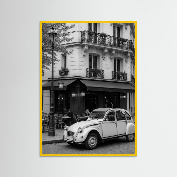 Yellow Wood photo Parisian Cafe Scene