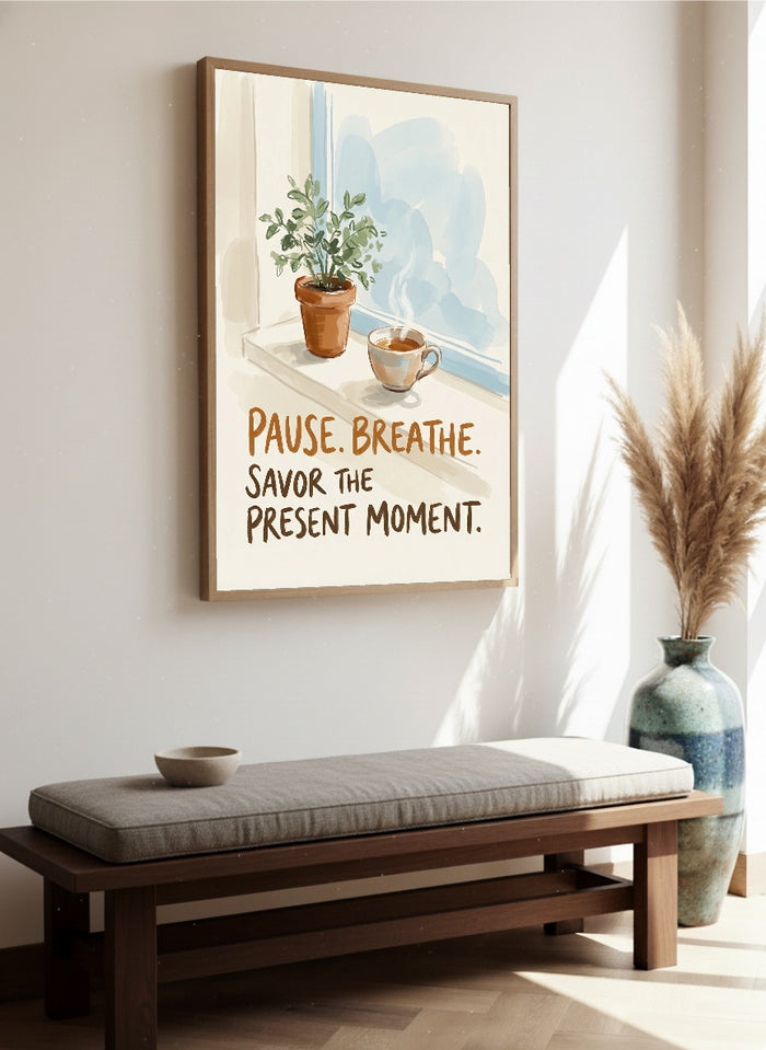 Calm Urgency – Poster und Kunstdruck