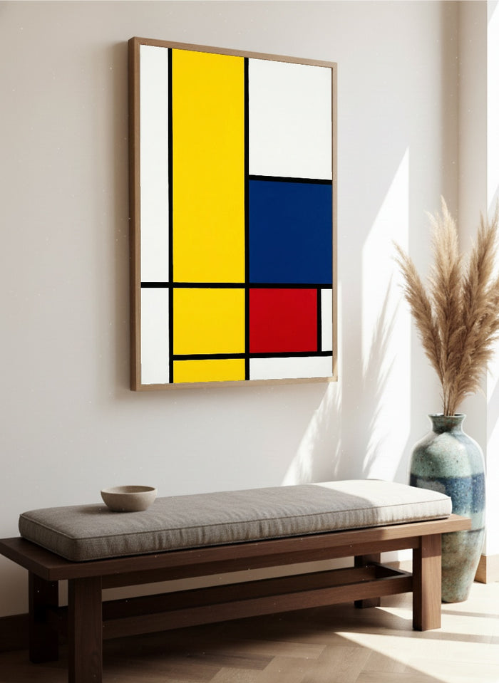 Primary Grid – póster e impresión artística