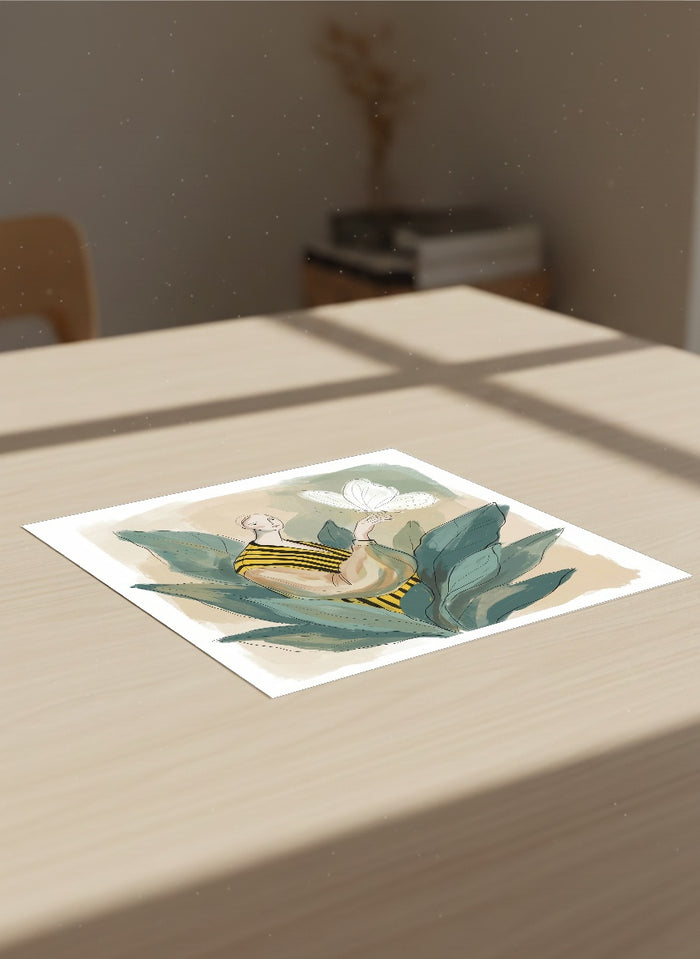Whimsical Bloom – plakat og kunsttryk