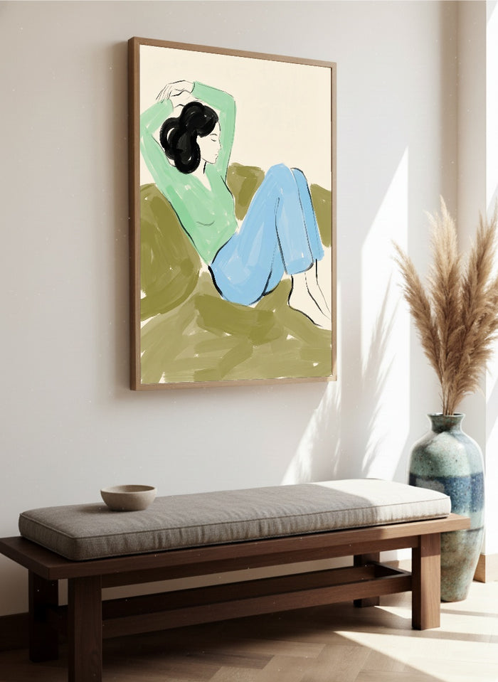 Green Repose – poster e stampa artistica