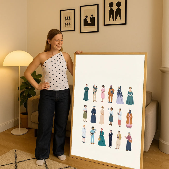 Screen Queens – póster e impresión artística