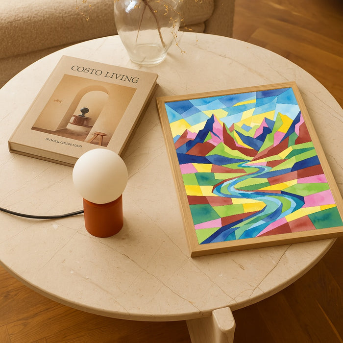 Geometric Panorama – póster e impresión artística