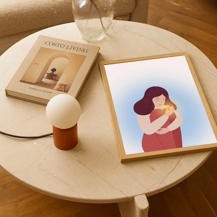 Self Embrace – plakat og kunsttryk