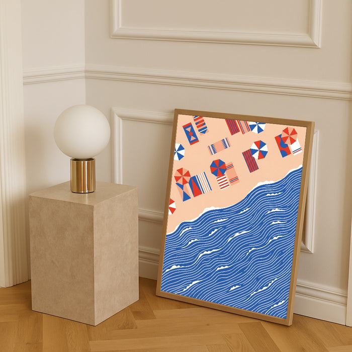 Wavy Swimmers – poster e stampa artistica