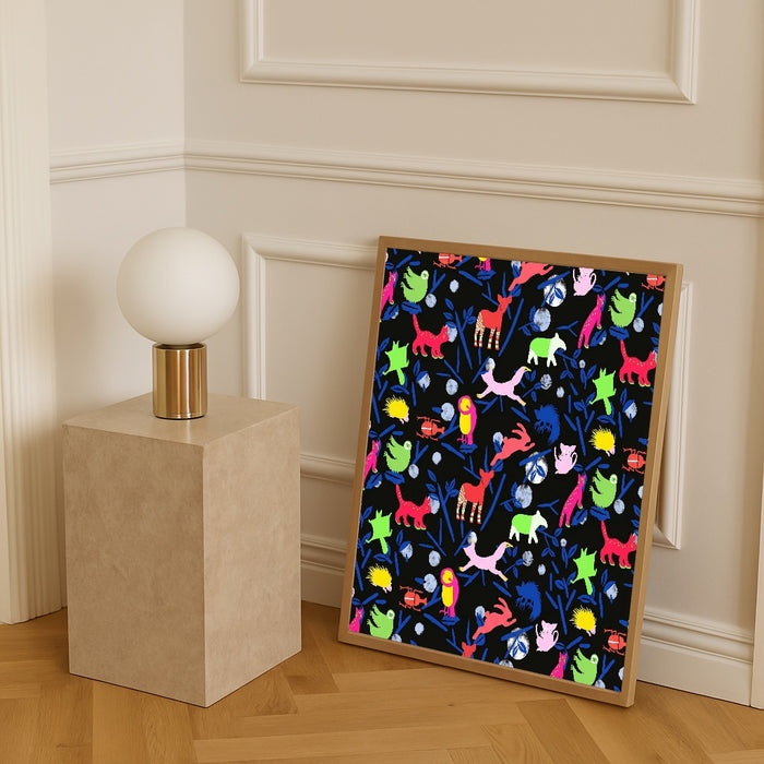 Whimsical Nocturne – plakat og kunsttryk