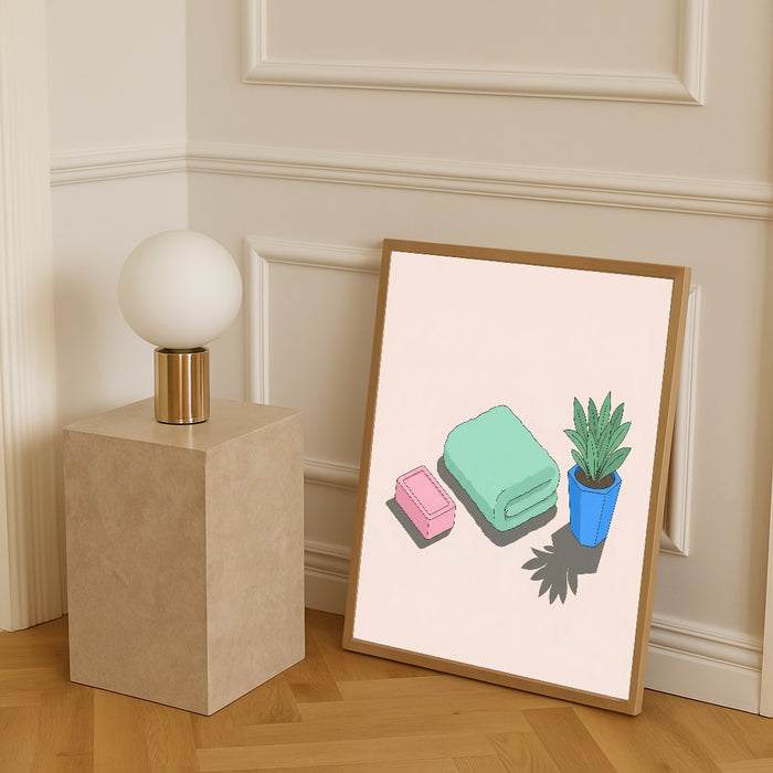 Bathroom Essentials – poster e stampa artistica