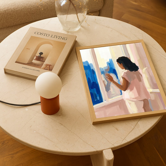 Quiet Contemplation Beige – poster e stampa artistica