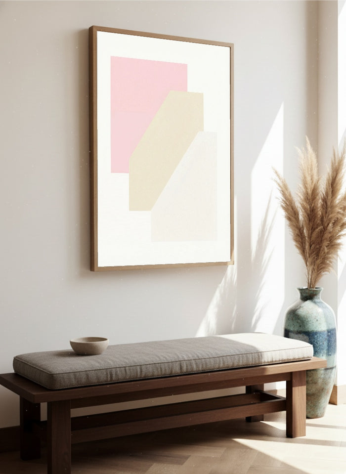 Soft Geometry – Poster und Kunstdruck