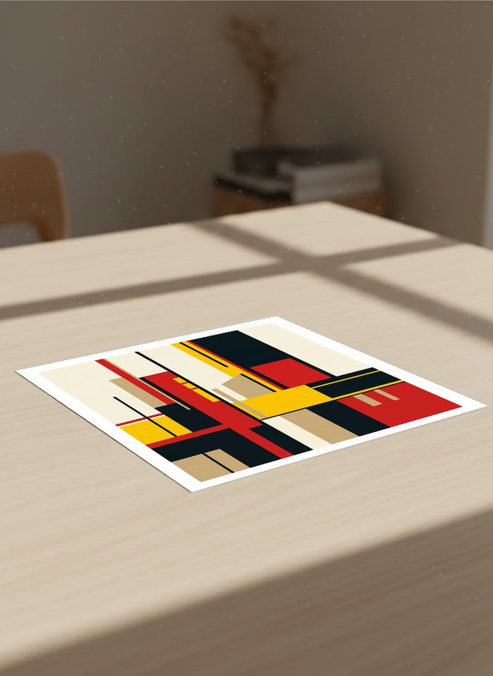 Geometric Ascent – poster och konsttryck