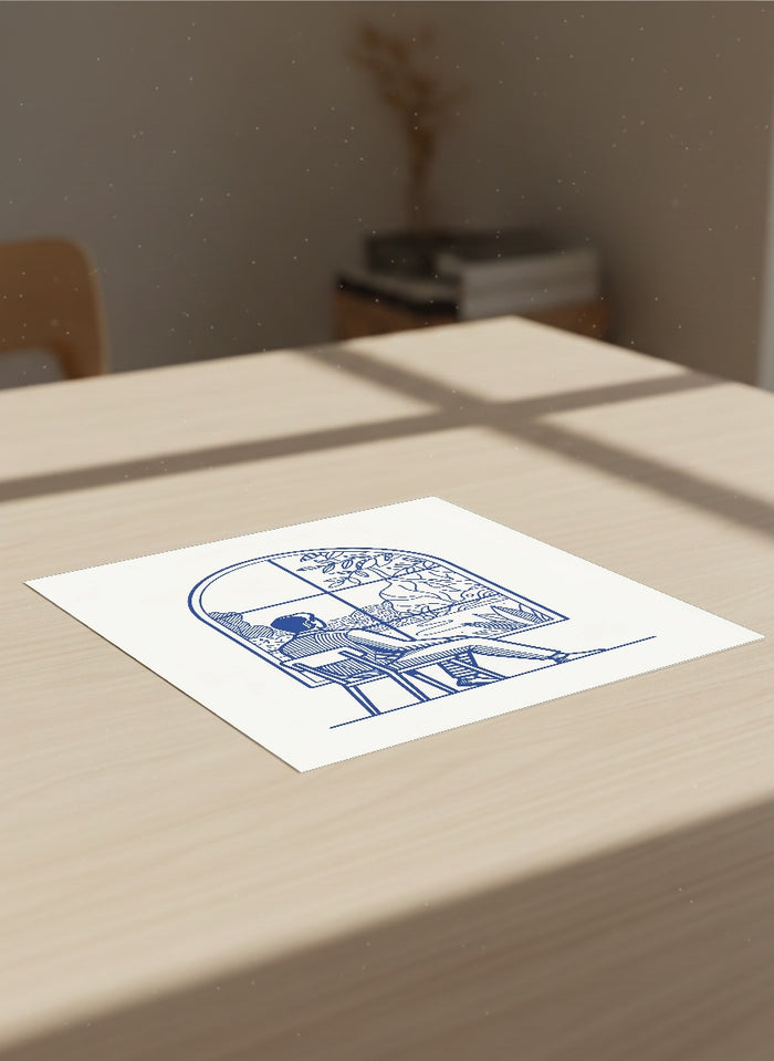 Lounge Reverie – poster and art print