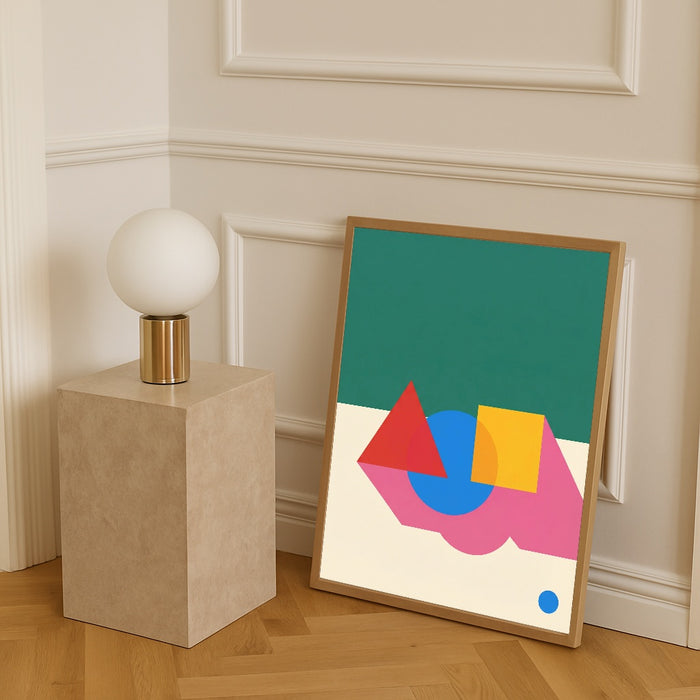 Crimson Still Life – poster and art print