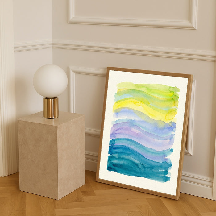 Azure Transition – plakat og kunsttryk