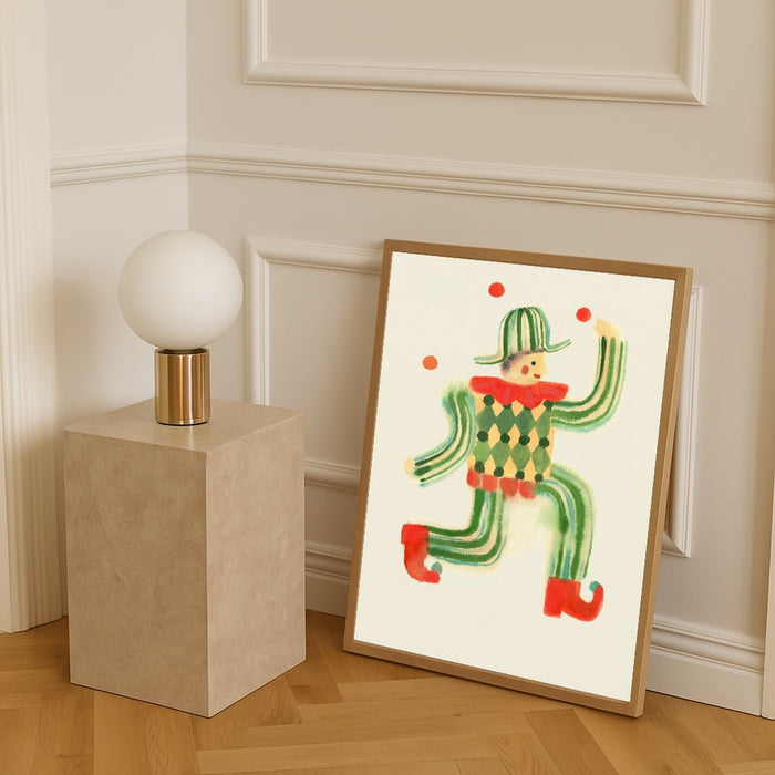 Juggling Jester – affiche et impression d’art
