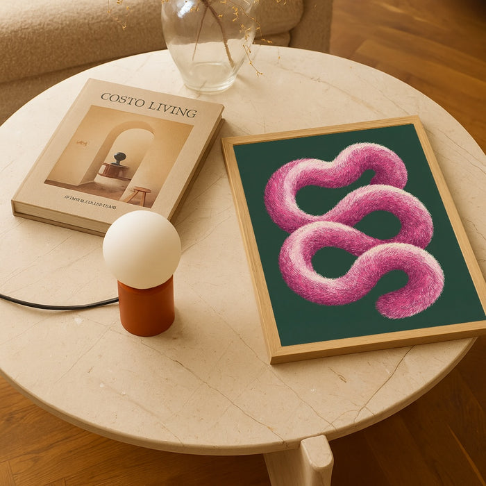 Organic Bloom Green – affiche et impression d’art
