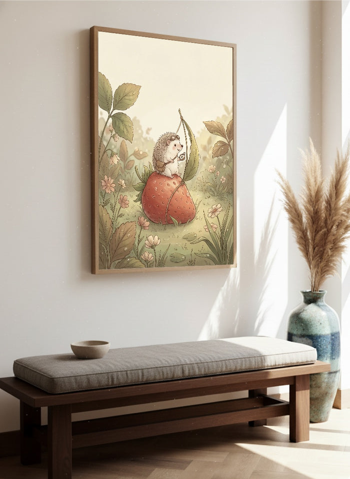 Whimsical Banana Ride – plakat og kunsttryk