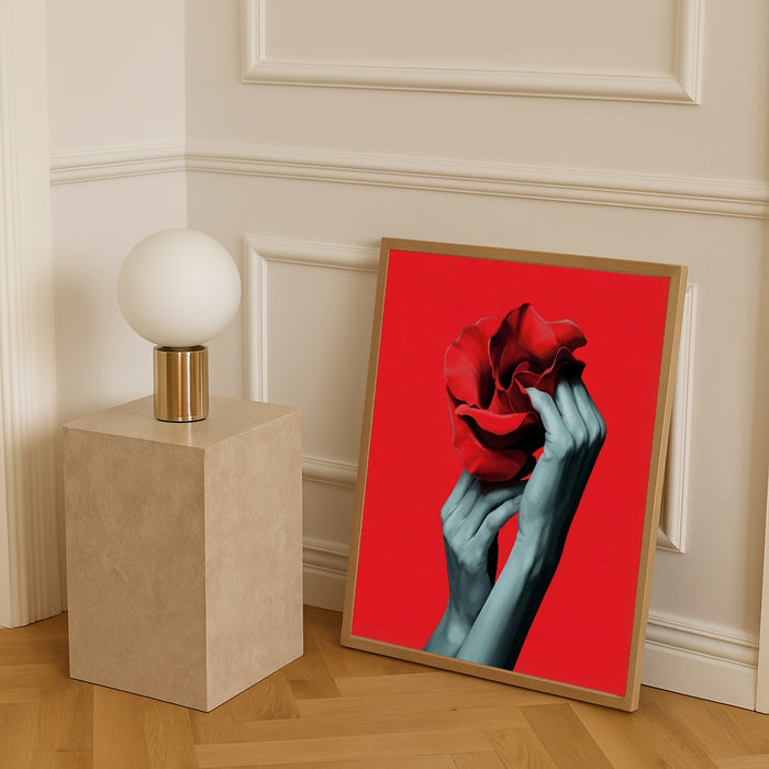 Crimson Veil – plakat og kunsttryk
