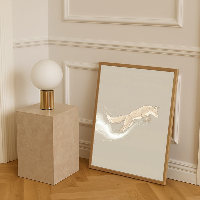 Dynamic Racquet Splash – plakat og kunsttryk
