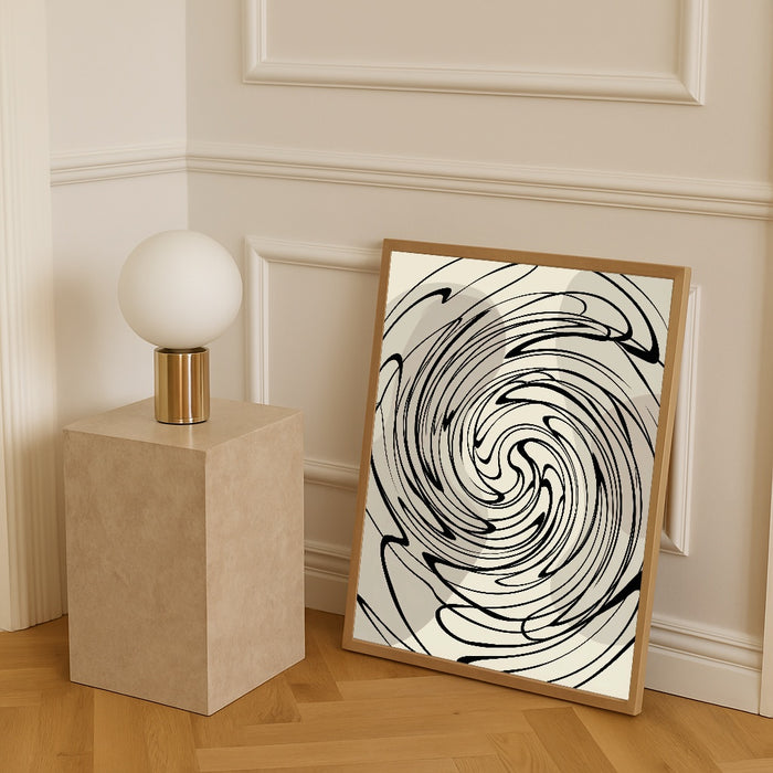 Dynamic Line Dance – Poster und Kunstdruck