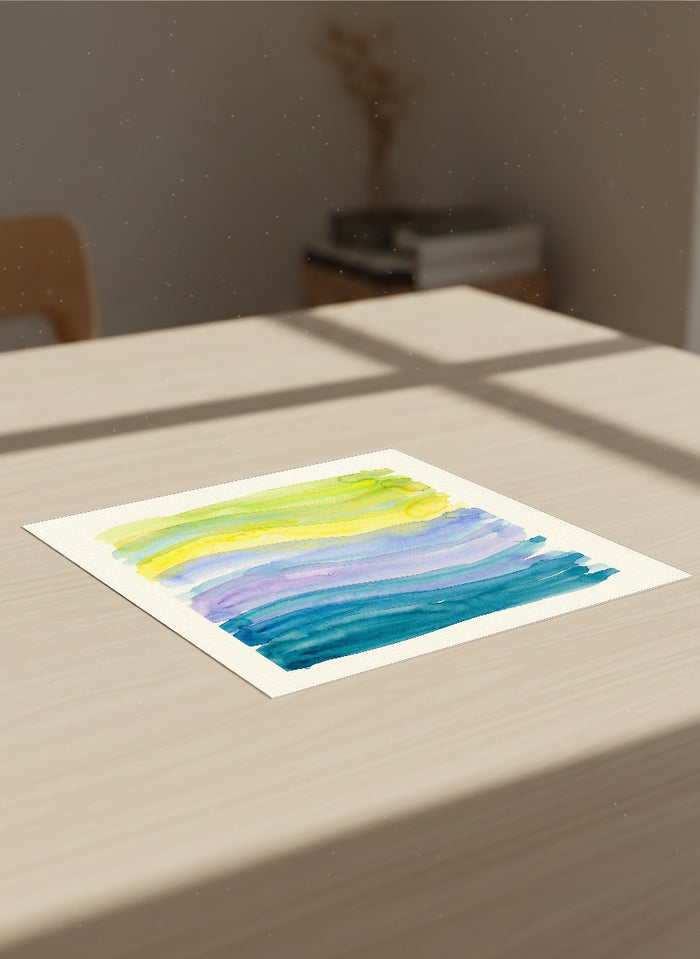 Azure Transition – plakat og kunsttryk