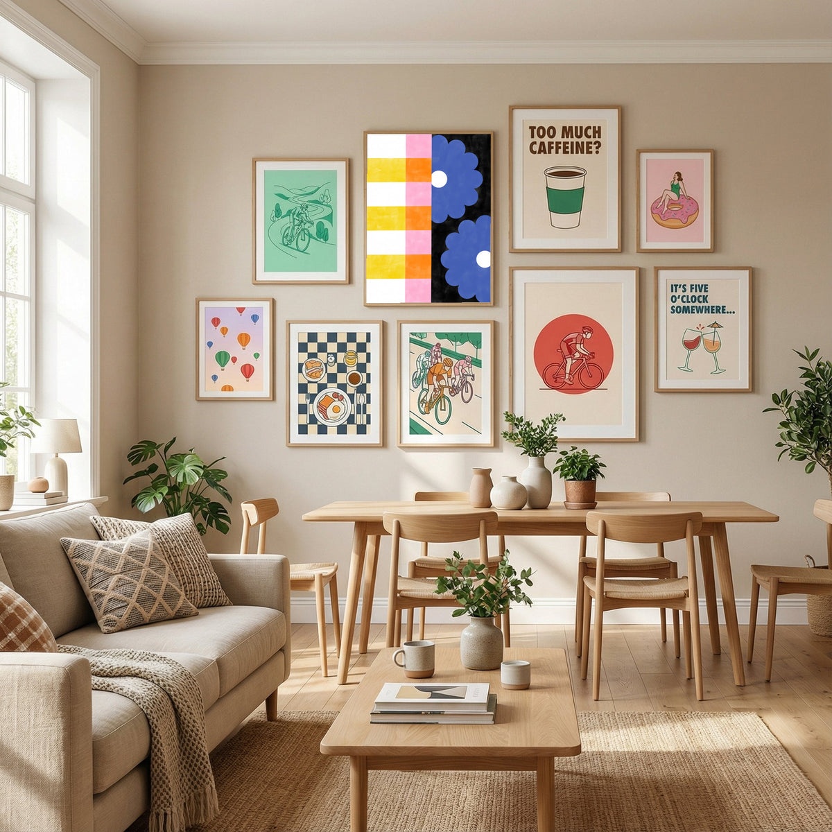 3x4 Aspectratiomixed40 Poster by Elena Ristova in Define Your Sanctuary gallery wall