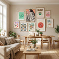 A Silent Moment (Peach) Poster – poster and art print
