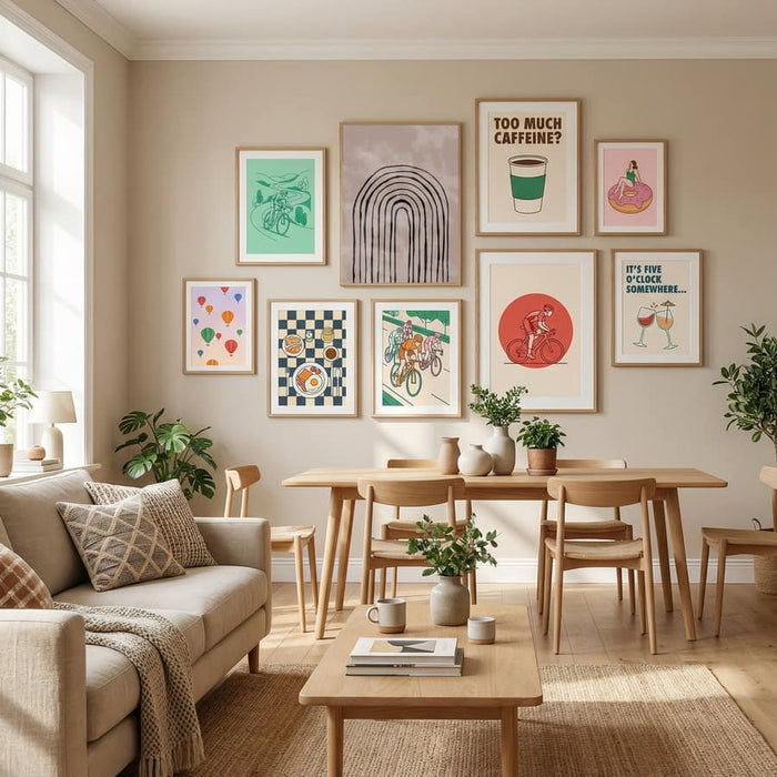 Abstract Arches Poster – plakat og kunsttryk