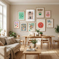 Abstract Brush Strokes 17x Poster – plakat og kunsttryk