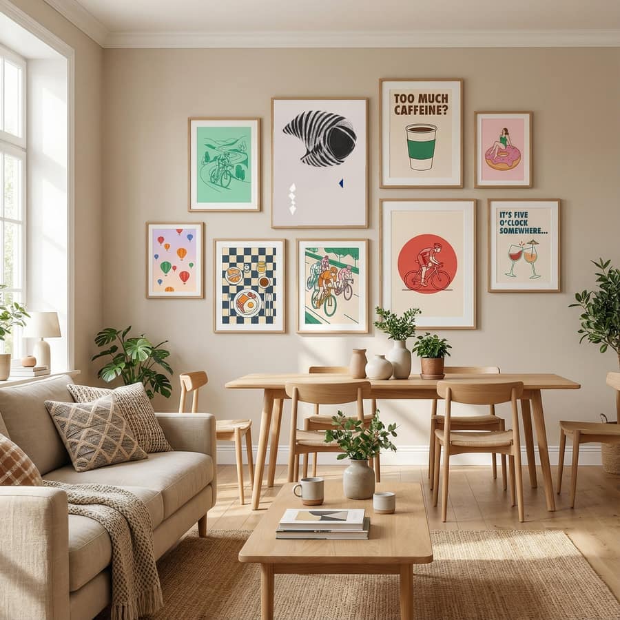 Abstract Hangings Poster – poster and art print