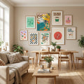 Abstract Leaves Close Up 1 Poster by Annick in Define Your Sanctuary gallery wall