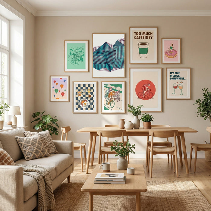 Amulet IV. Poster by Paulina Vårregn in Define Your Sanctuary gallery wall