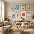 Anemones after G. L. Hunter, Tamara Jare, oil on canvas Poster by Tamara Jare in Define Your Sanctuary gallery wall